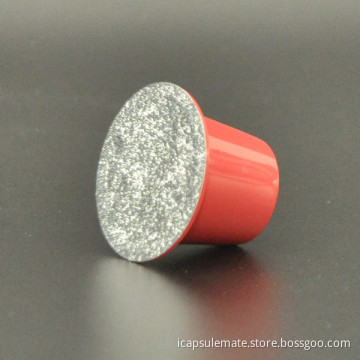 2014 hot sale coffee capsule compatible nespresso red